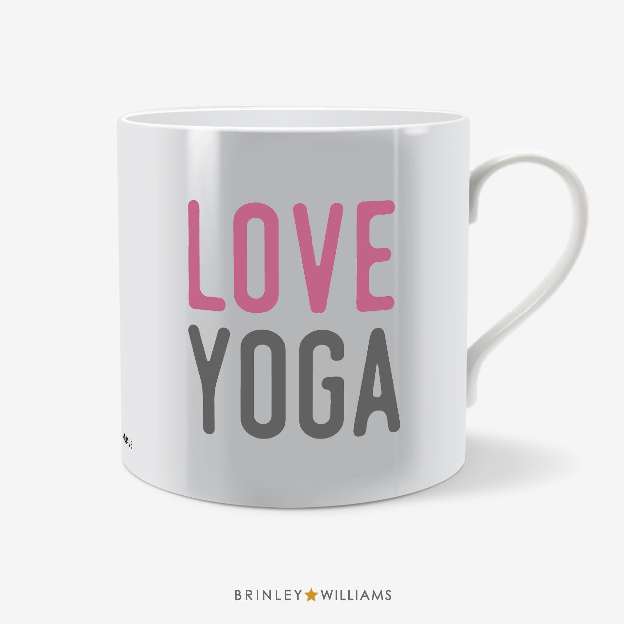 Love Yoga Mug - Pink