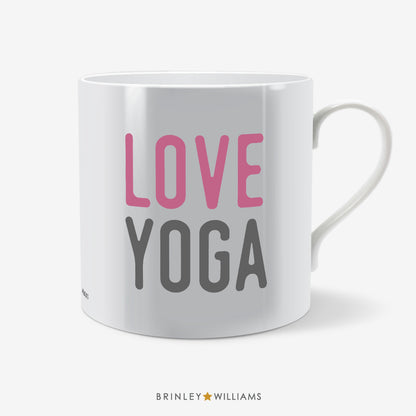 Love Yoga Mug - Pink