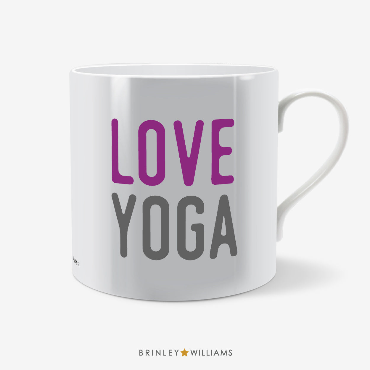 Love Yoga Mug - Purple