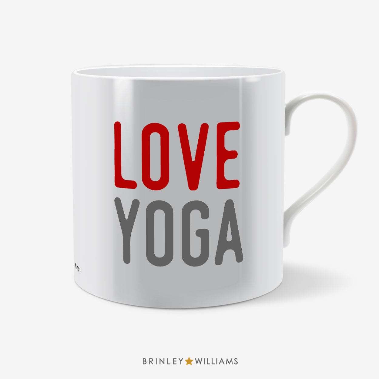 Love Yoga Mug - Red