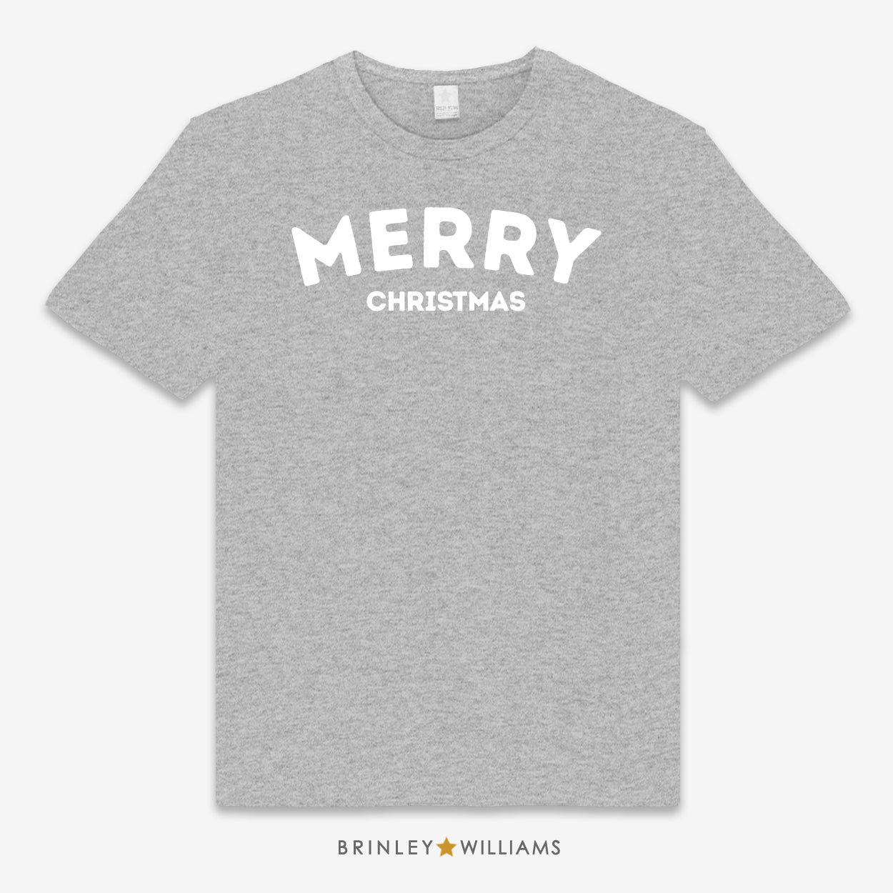 Merry Christmas Unisex Classic T-shirt - Heather Grey