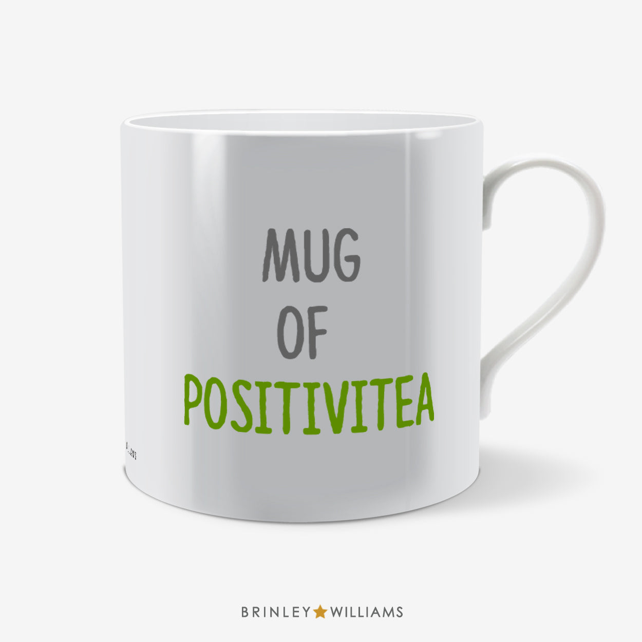 Mug of Positivity Fun Mug - Green