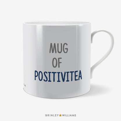 Mug of Positivity Fun Mug - Navy