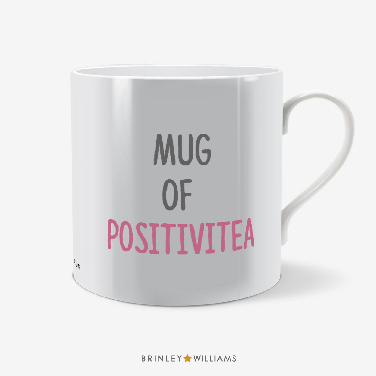 Mug of Positivity Fun Mug - Pink