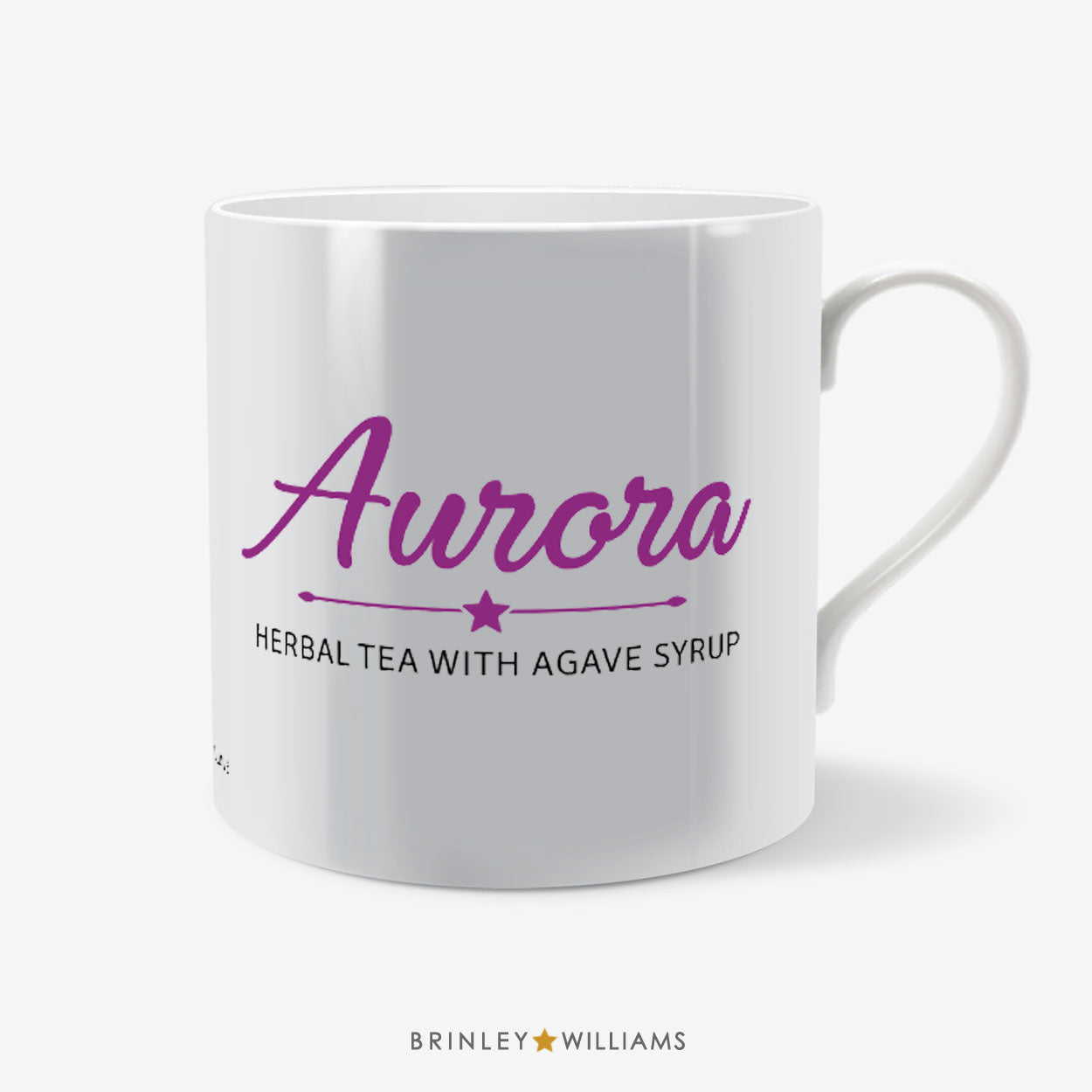 Name Drinks  Personalised Mug - Purple