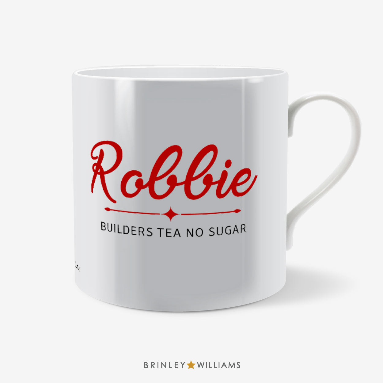 Name Drinks  Personalised Mug - Red