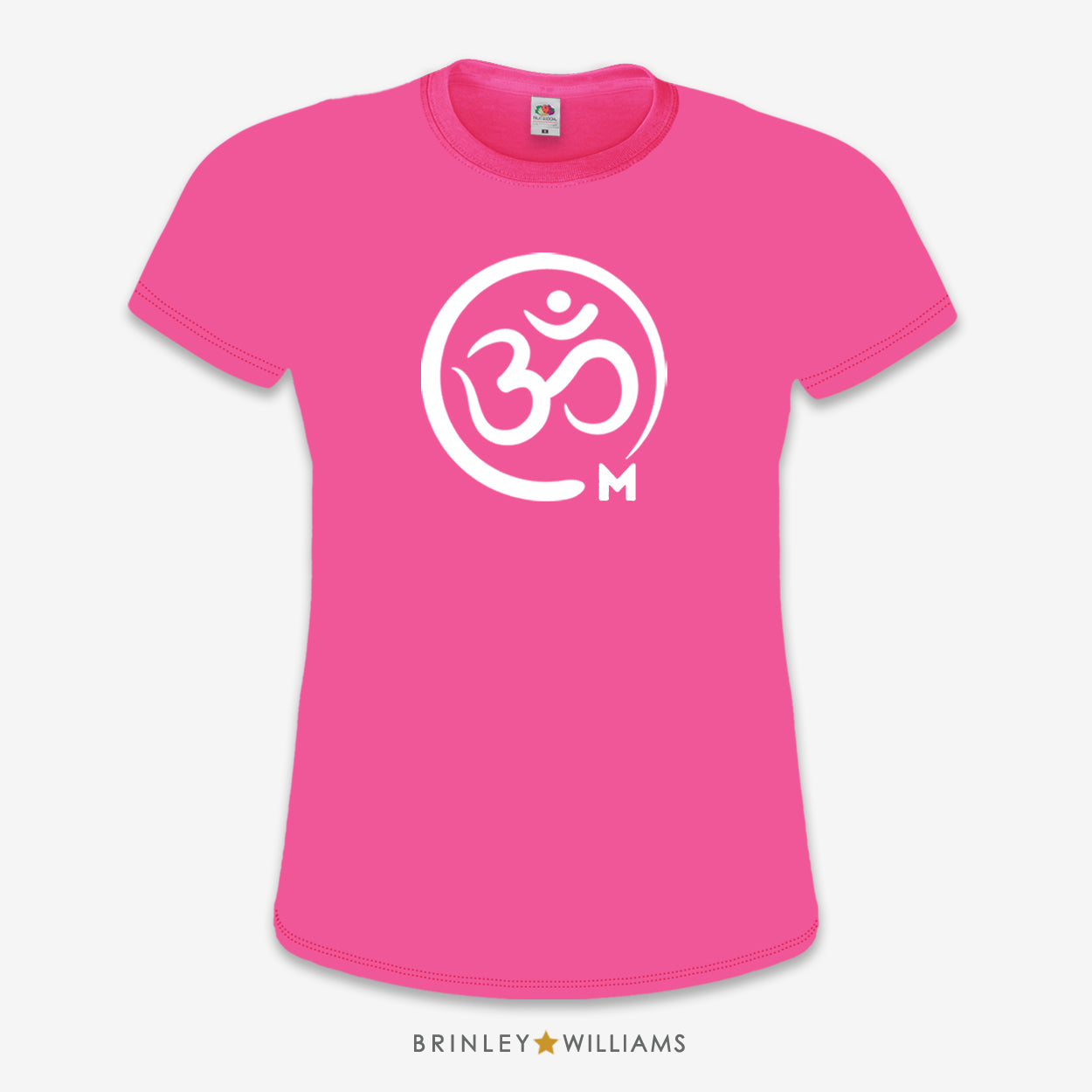 Om Slim Fit T-shirt - Fuchsia