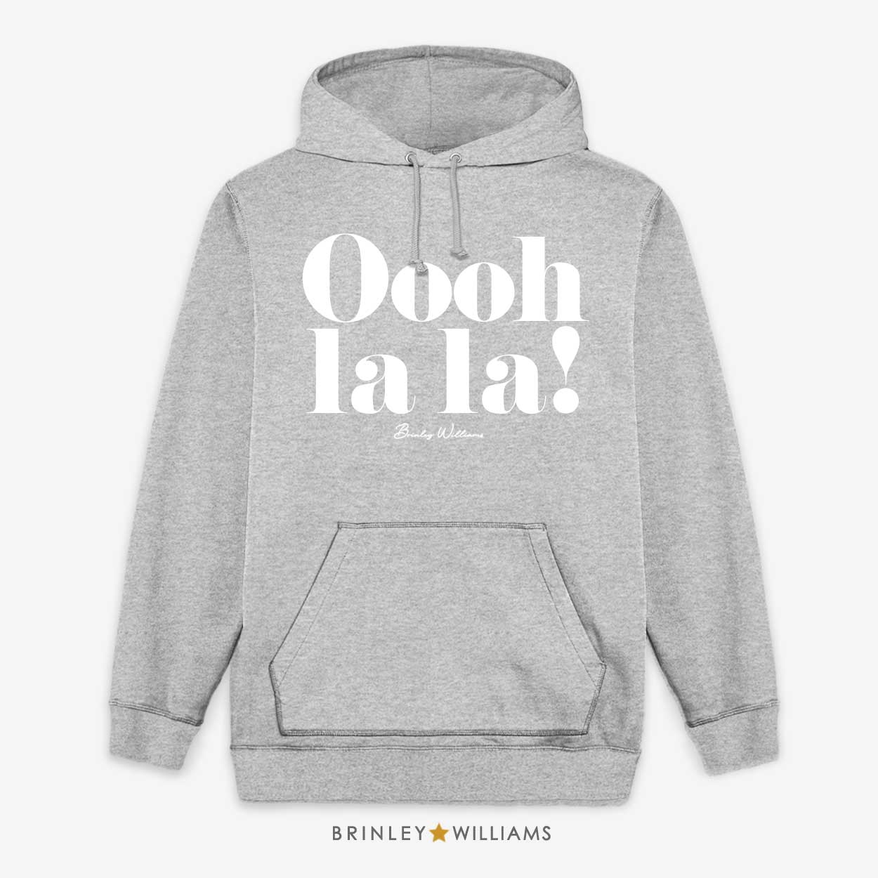 Oooh la la Unisex Hoodie - Heather Grey