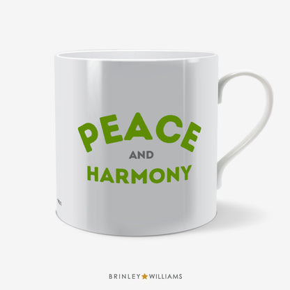 Peace and Harmony Fun Mug - Green