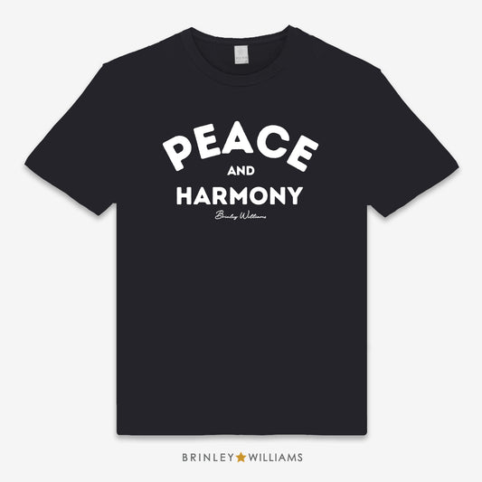 Peace & Harmony Unisex Classic T-shirt - Black
