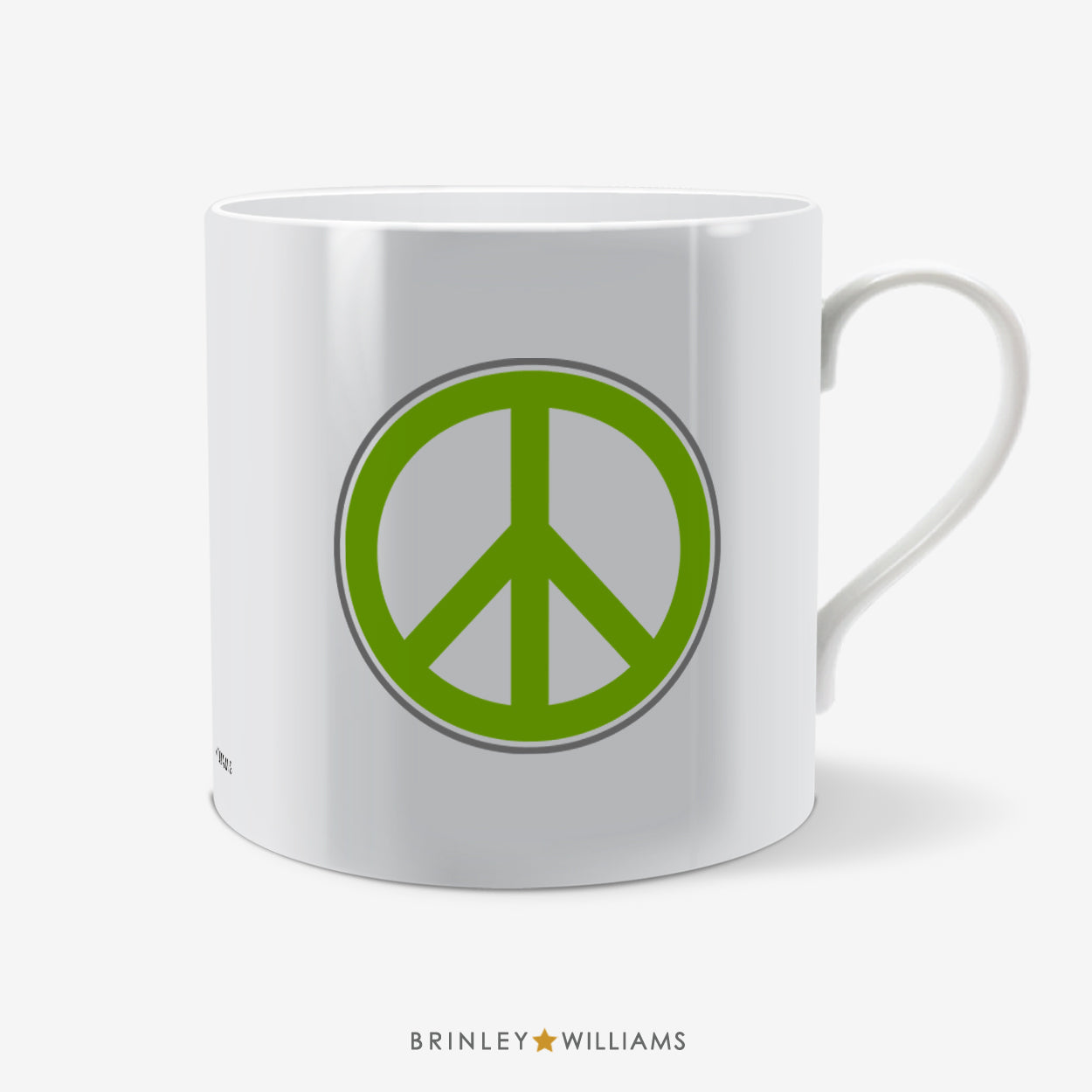 Peace Sign Fun Mug - Green