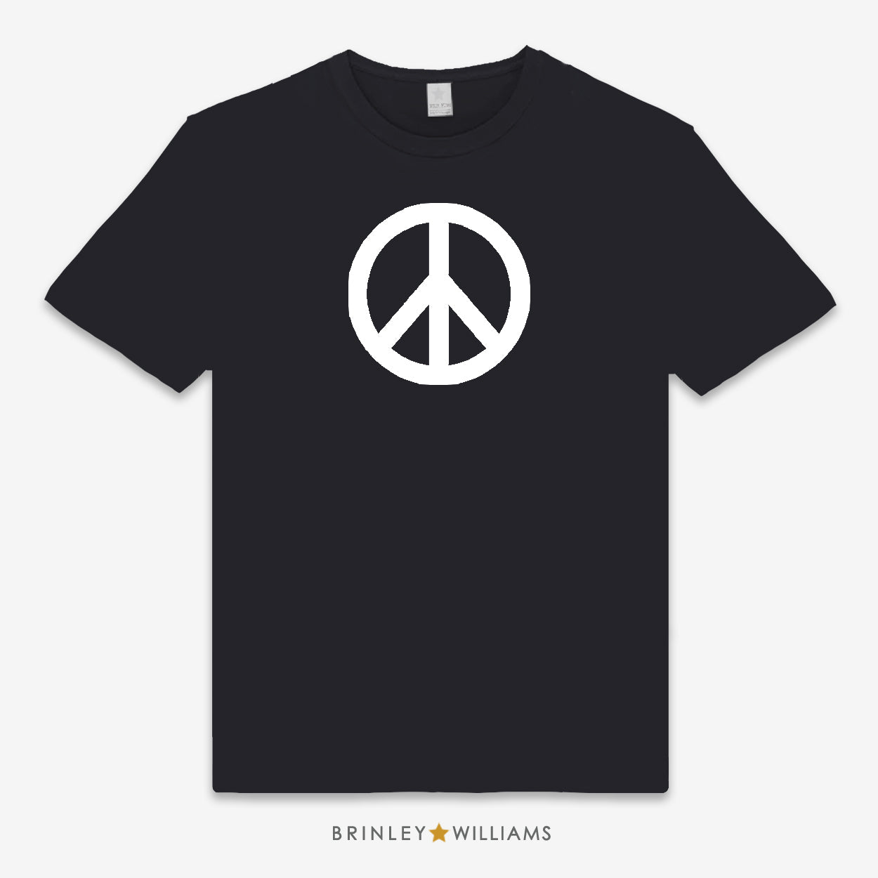 Peace Symbol Unisex Classic T-shirt - Black