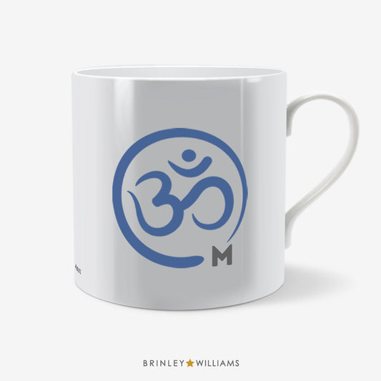 Om Symbol Yoga Mug - Blue
