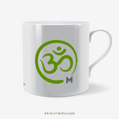 Om Symbol Yoga Mug - Green
