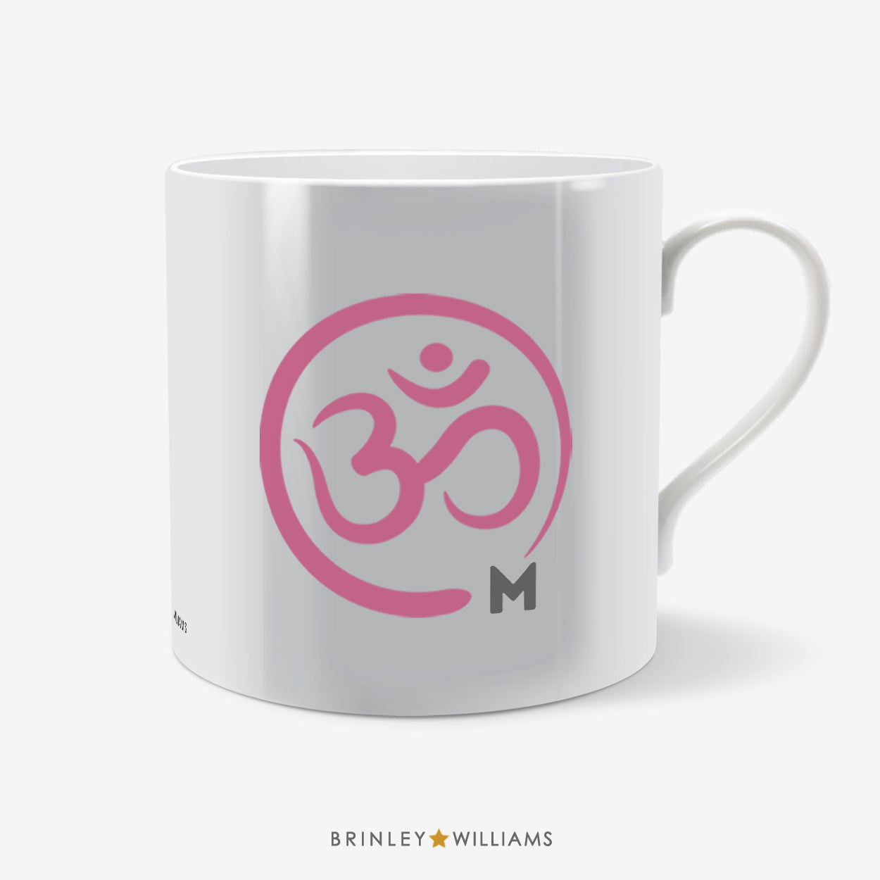 Om Symbol Yoga Mug - Pink