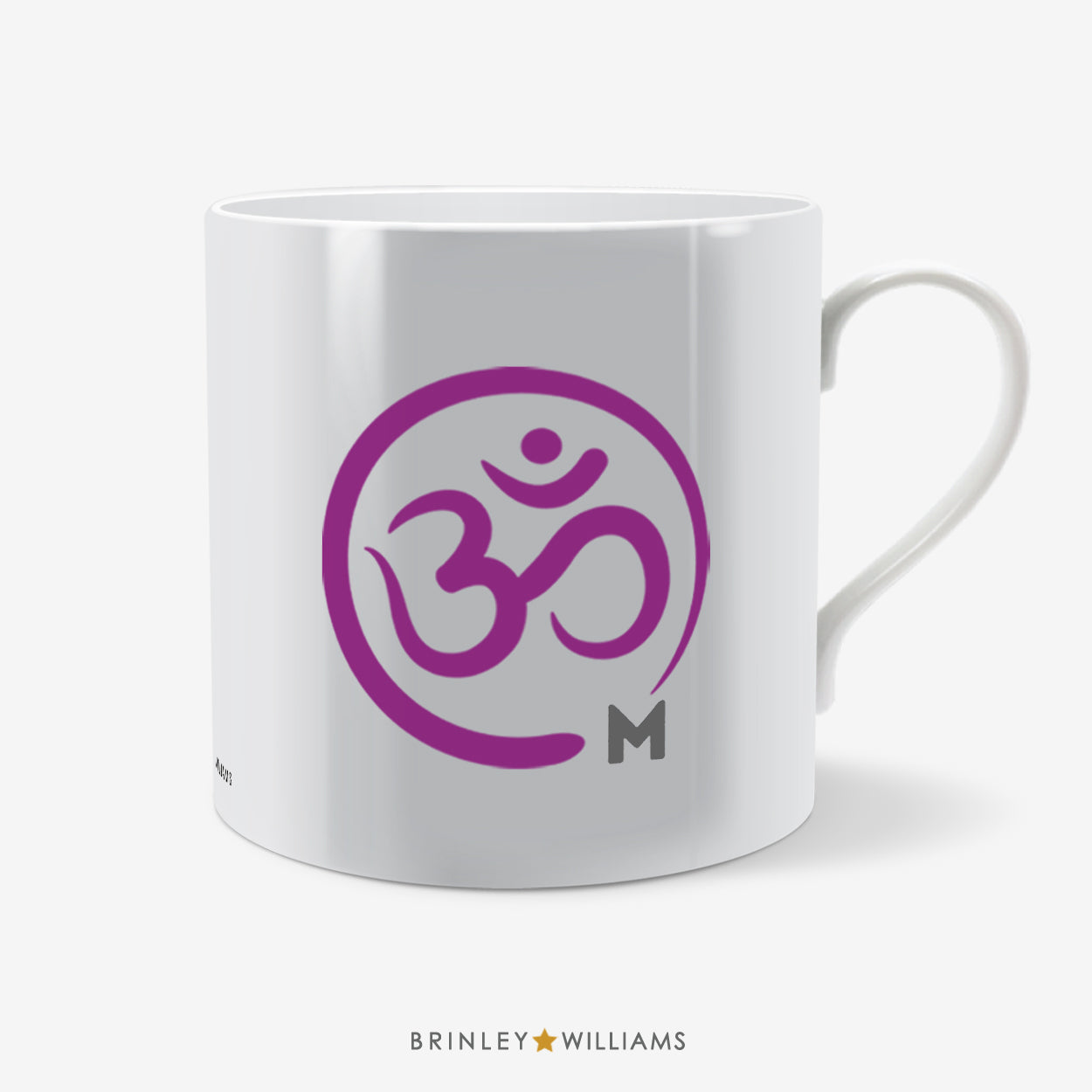 Om Symbol Yoga Mug - Purple