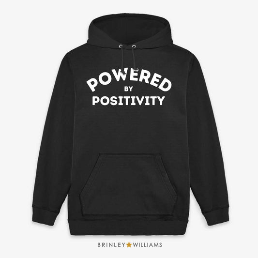 Powered by Positivity Unisex Hoodie - Black