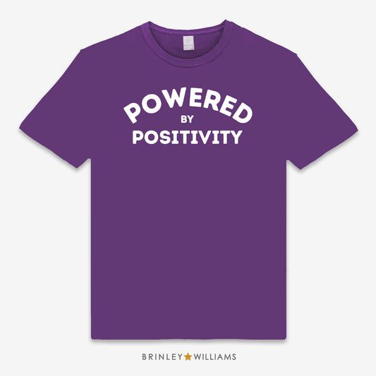 Powered by Positivity Classic T-shirt - Purple