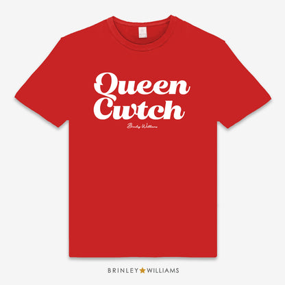 Queen Cwtch Unisex Classic Welsh T-shirt - Red