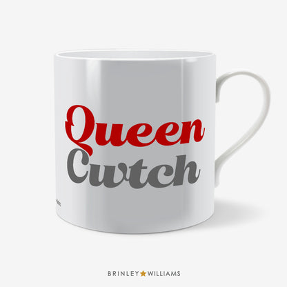 Queen Cwtch Welsh Mug - Red