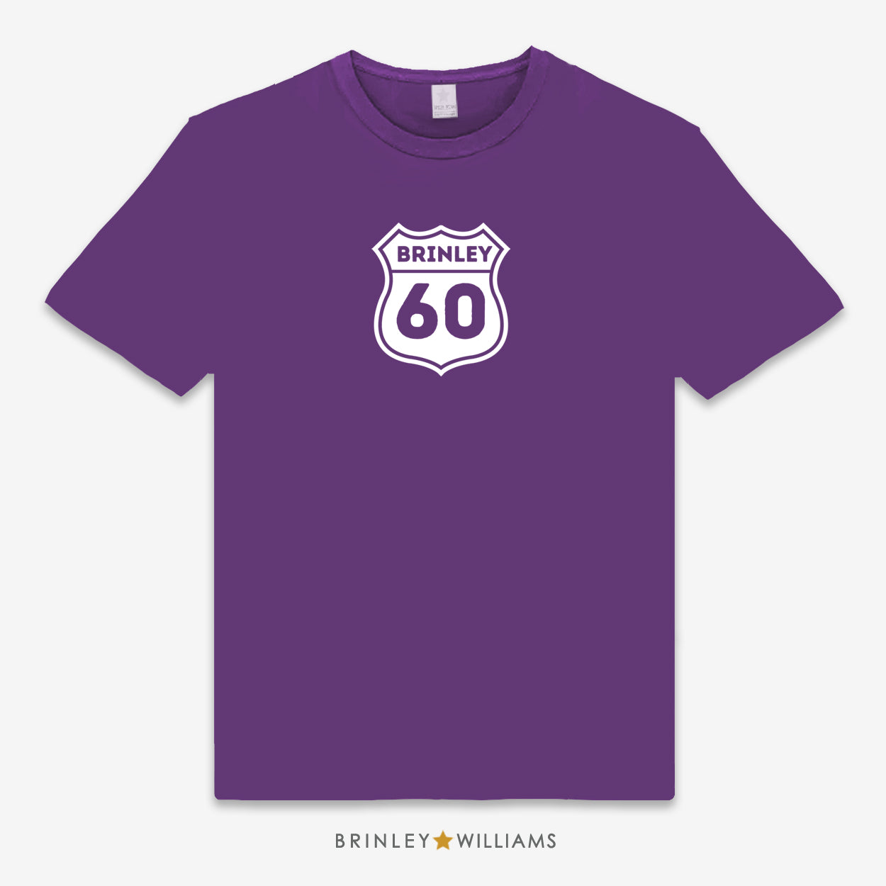 Route Year Personalised Unisex Classic T-shirt - Purple