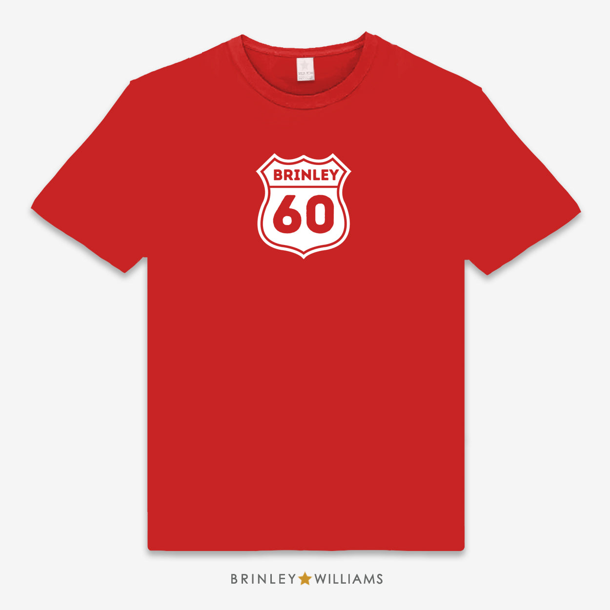 Route Year Personalised Unisex Classic T-shirt - Red