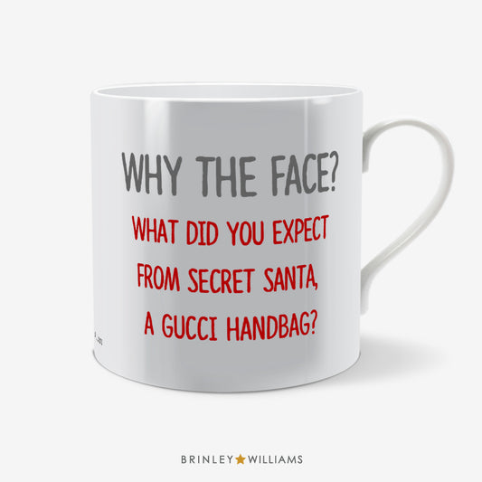 Secret Santa for Her Fun Mug - Orange