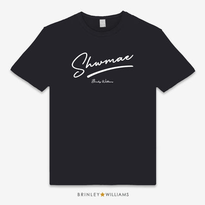 Shwmae Unisex Classic Welsh T-shirt - Black