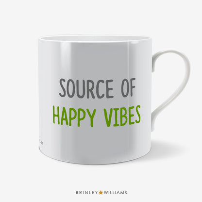 Source of Happy Vibes Fun Mug - Green