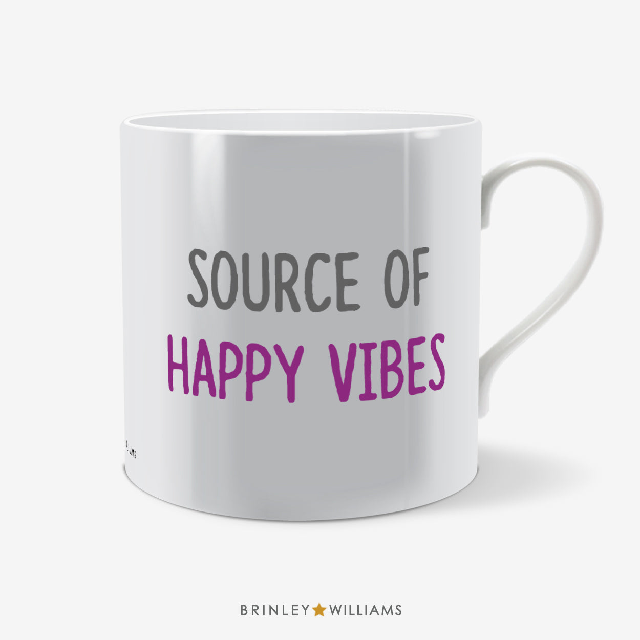 Source of Happy Vibes Fun Mug - Purple