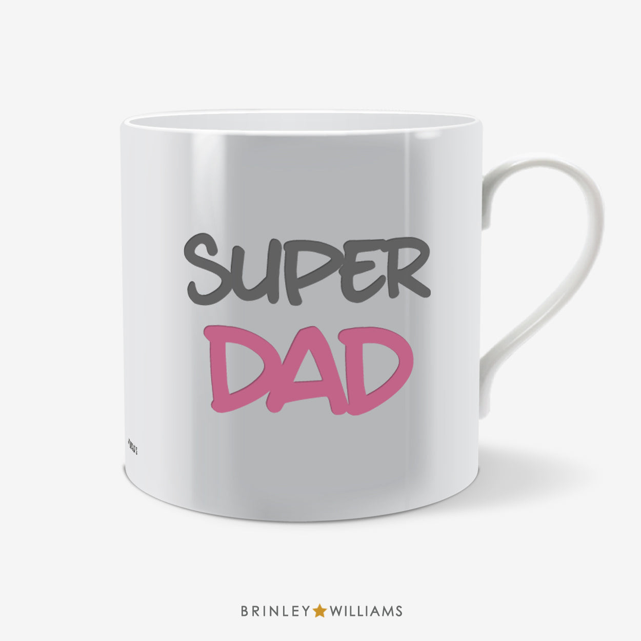 Super Dad Fun Mug - Pink