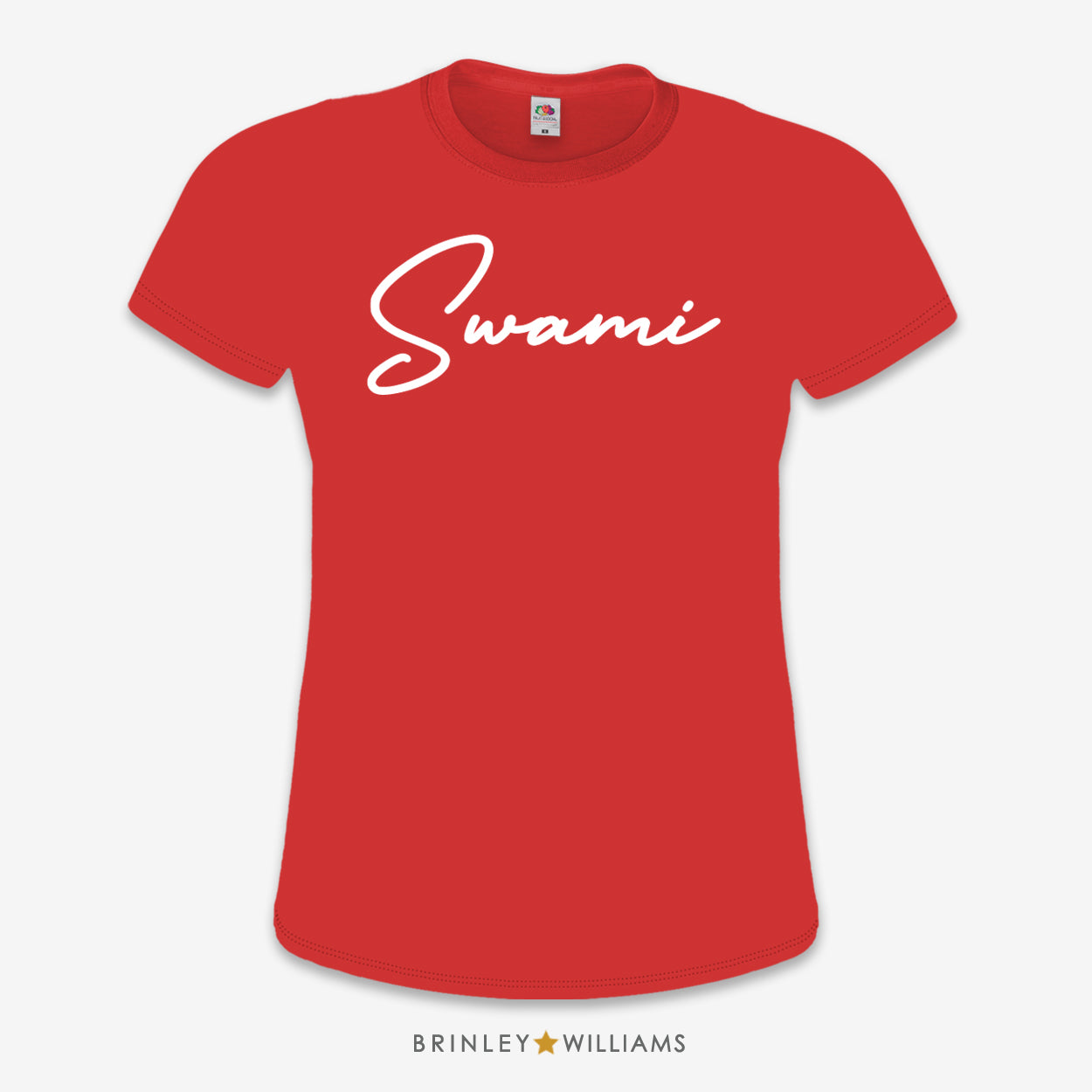 Swami Slim Fit T-shirt - Fire Red