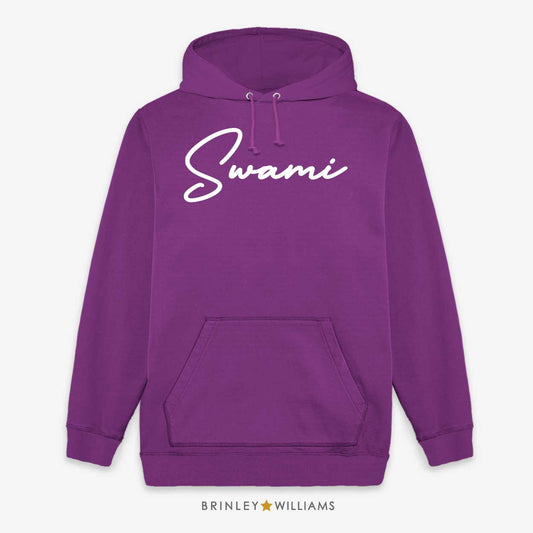 Swami Unisex Yoga Hoodie - Purple