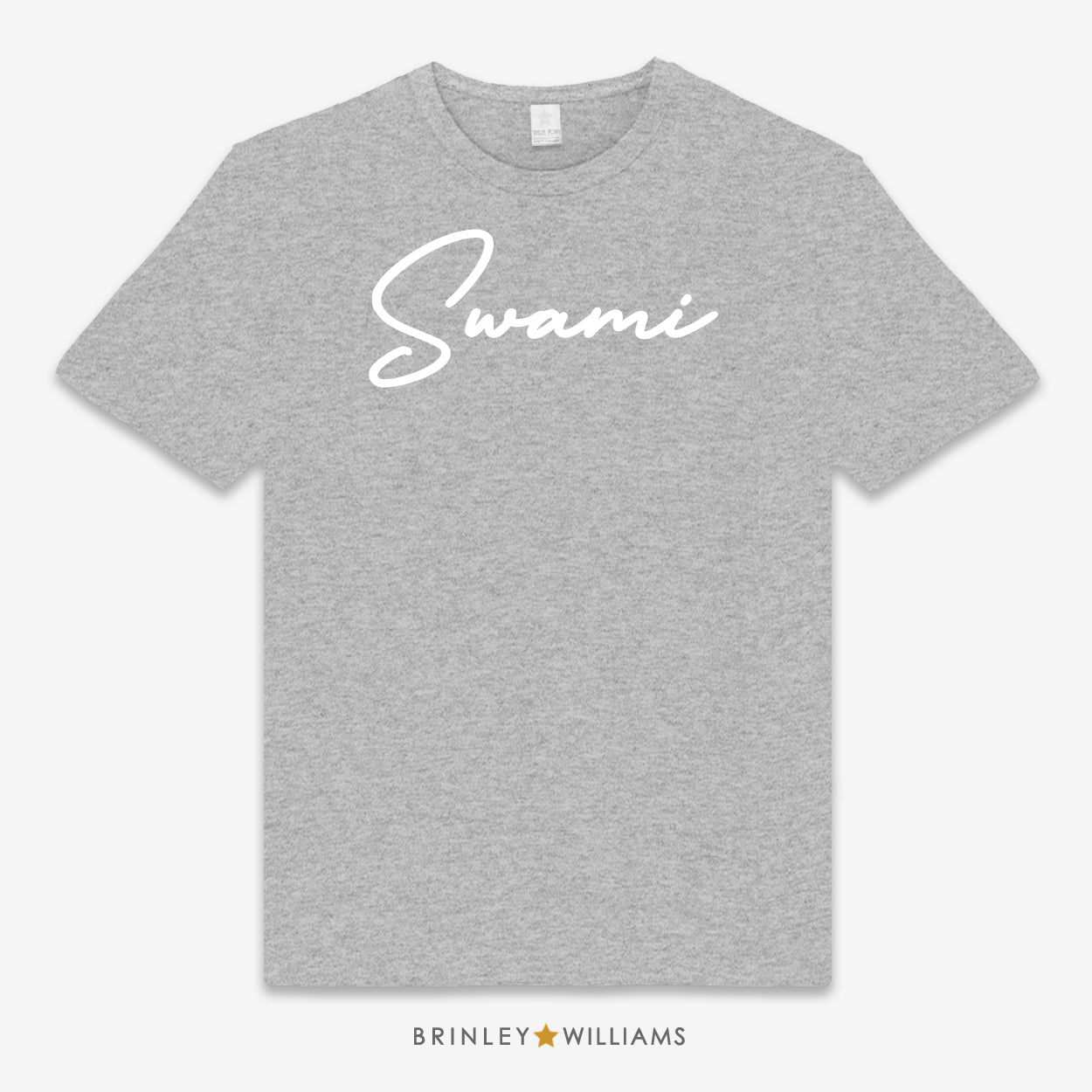 Swami Unisex Classic Yoga T-shirt - Heather Grey