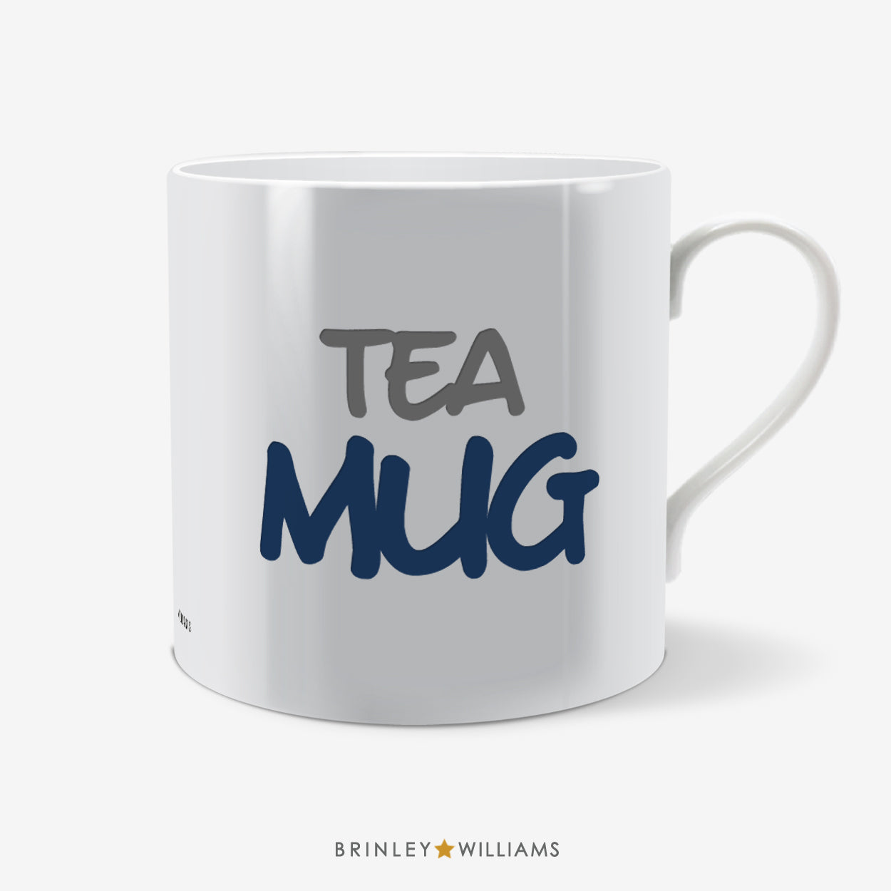 Tea Mug Fun Mug - Navy