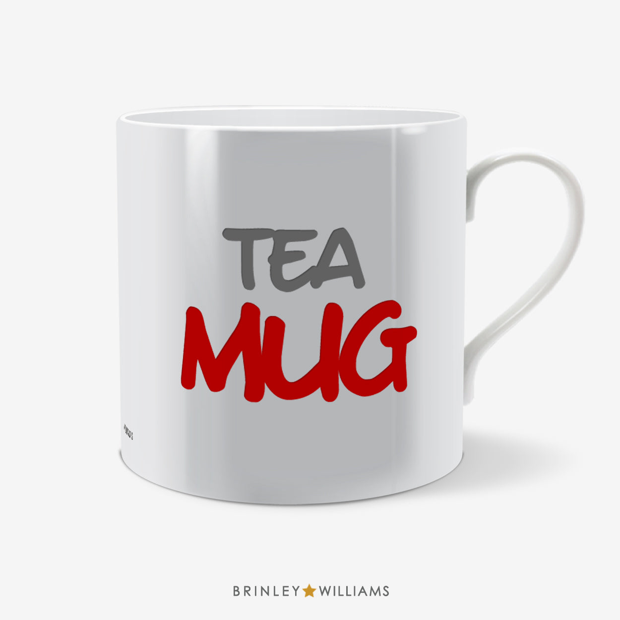 Tea Mug Fun Mug - Red