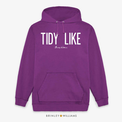 Tidy Like Unisex Welsh Hoodie - Purple