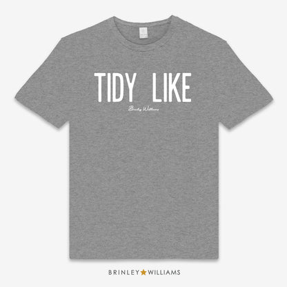 Tidy Like Unisex Classic Welsh T-shirt - Dark Heather