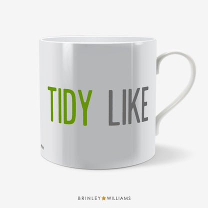 Tidy Like Welsh Mug - Green