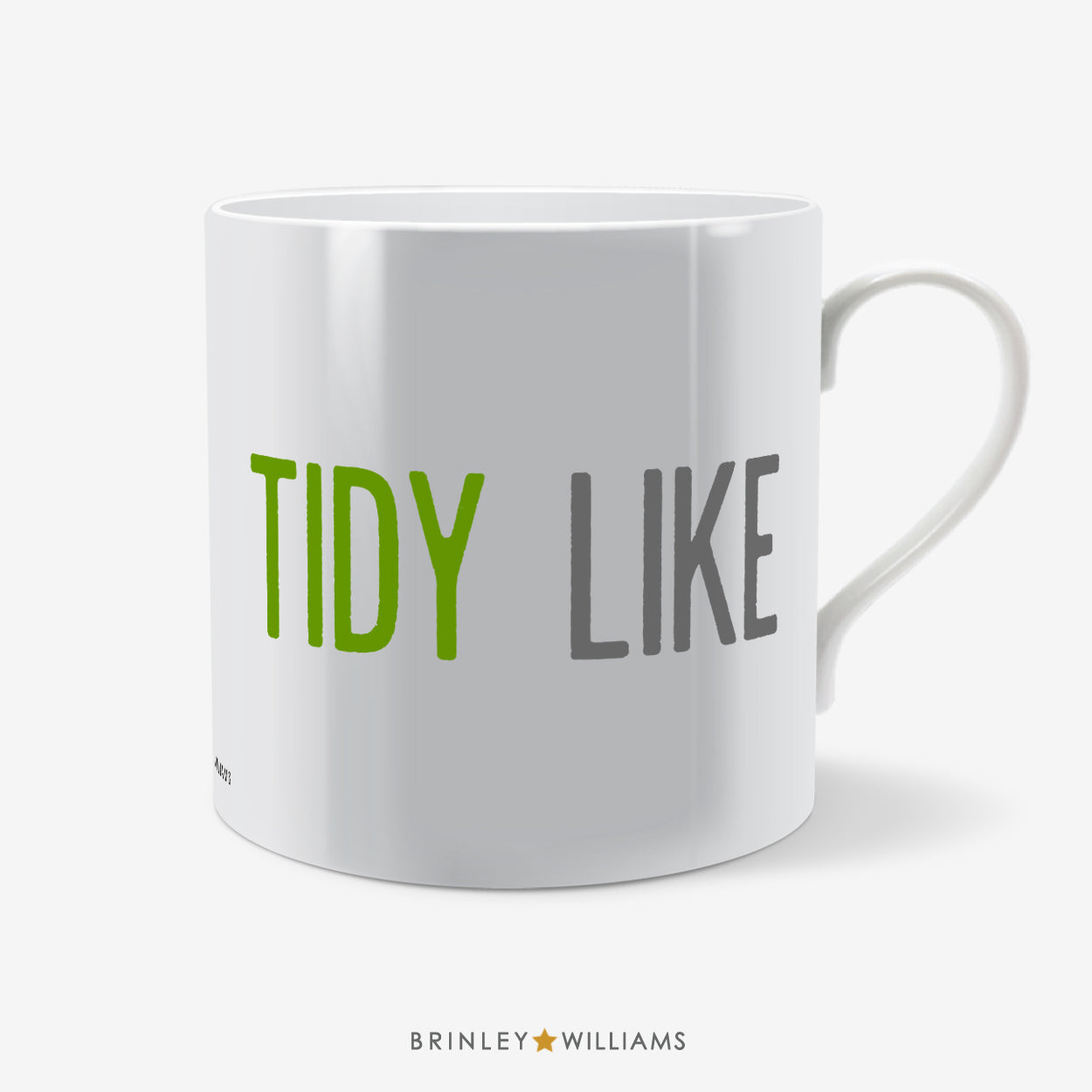 Tidy Like Welsh Mug - Green