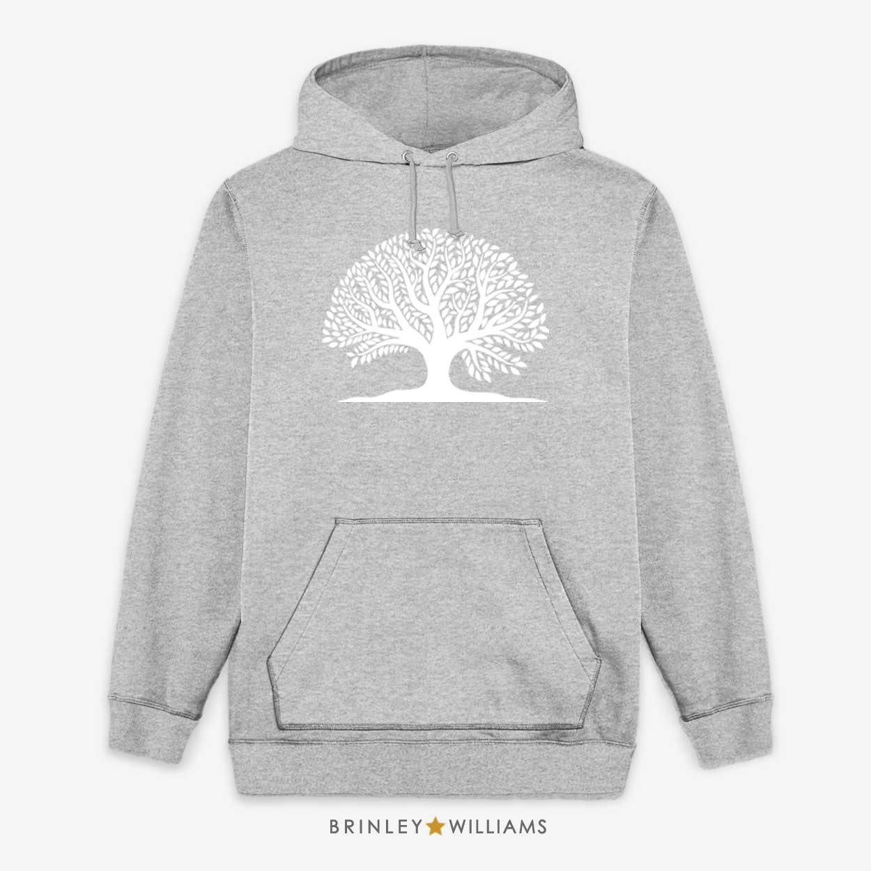 Tree of Life Unisex Hoodie - Heather Grey