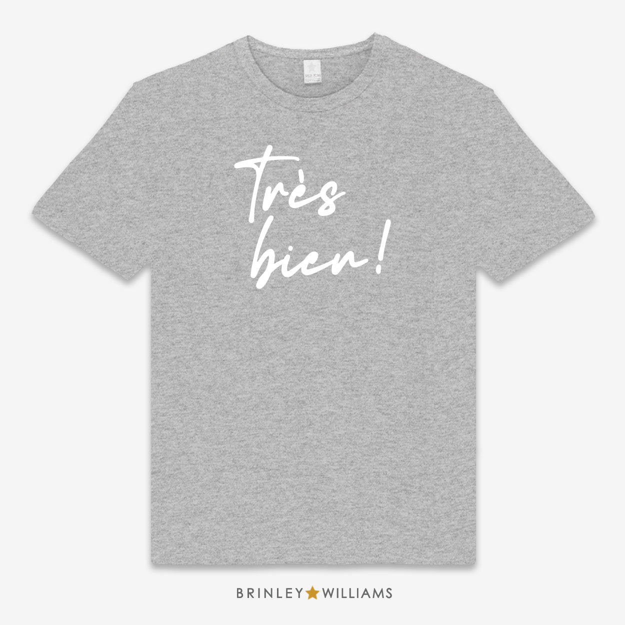 Tres Bien! Unisex Classic T-shirt - Heather Grey