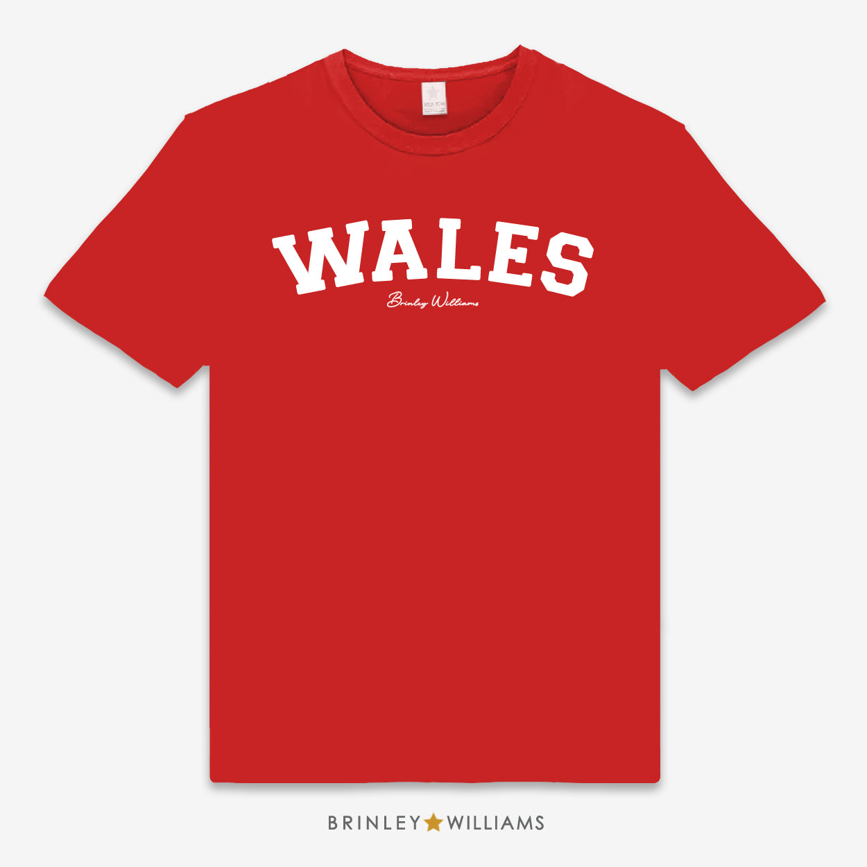 Wales Unisex Classic Welsh T-shirt - Red