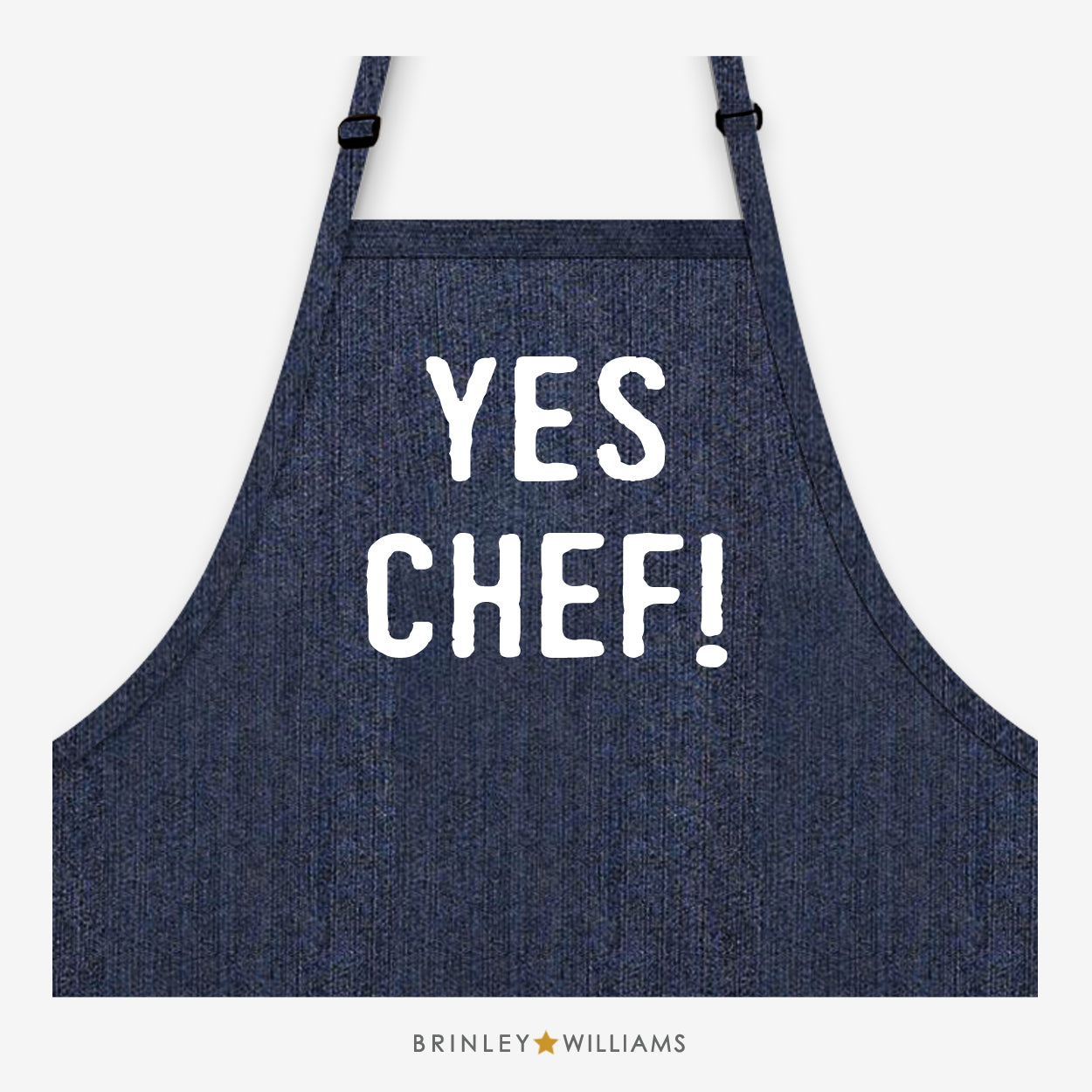 Yes Chef! Indigo Denim Apron