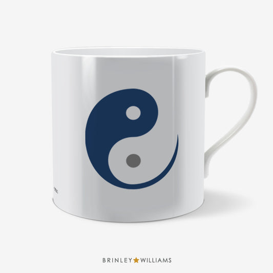 Ying & Yang Fun Mug - Navy