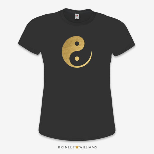 Ying & Yang Slim Fit T-shirt - Black