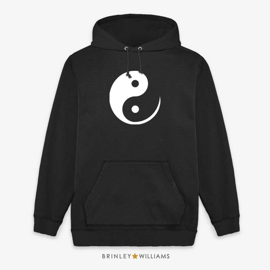 Ying & Yang Unisex Hoodie - Black