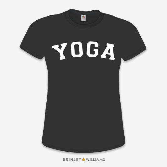 Yoga Slim Fit T-shirt - Black