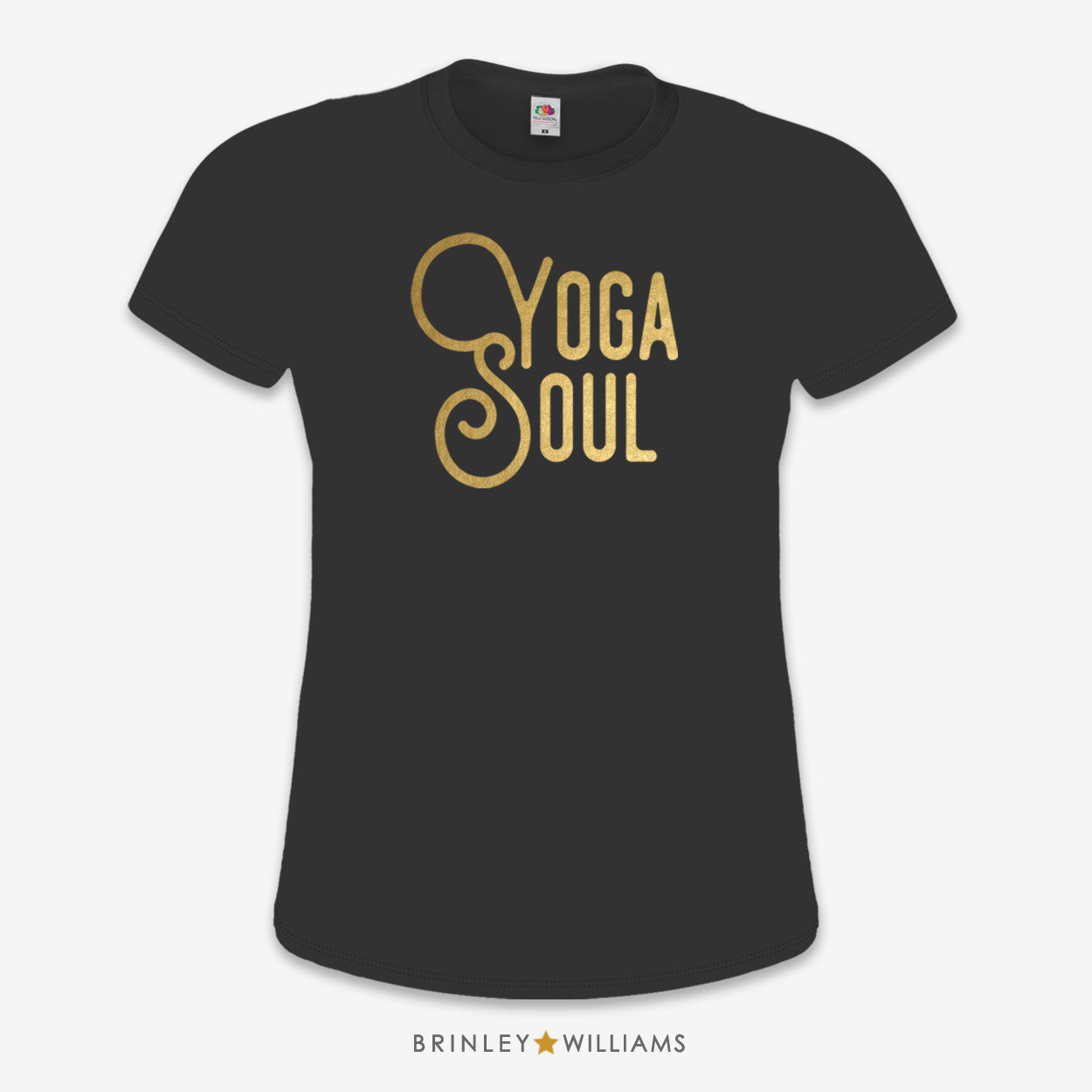 Yoga Soul Slim Fit T-shirt - Black