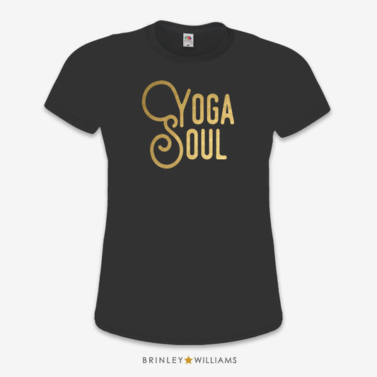 Yoga Soul Slim Fit T-shirt - Black